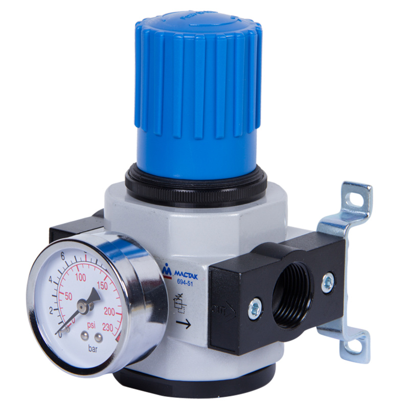 МАСТАК Манометр регулятор 3/4"  694-51