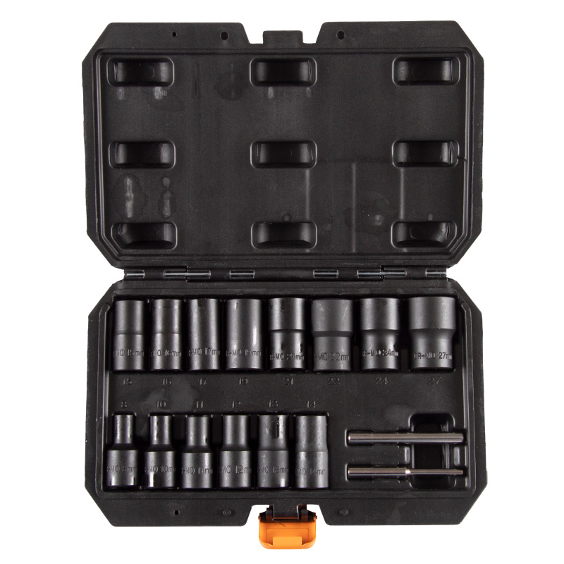 AFFIX Набор торцевых головок для поврежденных гаек и болтов, 8-27 мм, кейс, 16 предметов AF10930016C