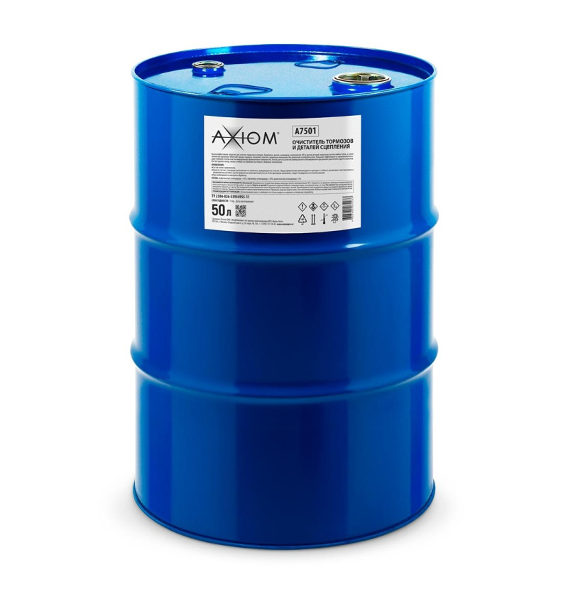 Очиститель тормозов и деталей сцепления в ж.бочке  50л  A7501
