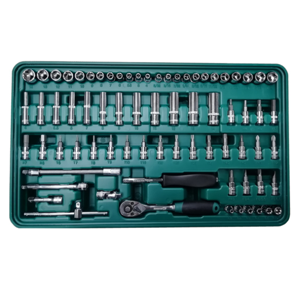 Набор инструмента ROSSVIK (головки 1/4"), ложемент, 73 предмета LST073