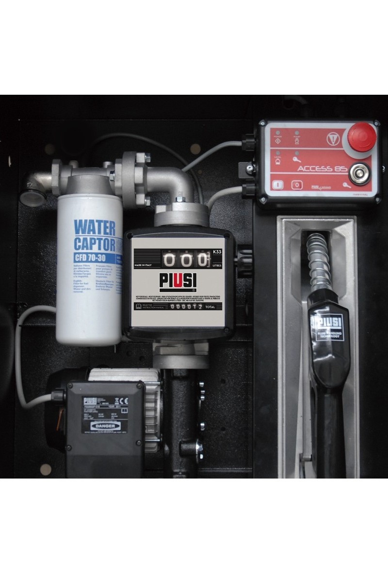 ST BOX E120 Basic -Перекачивающая станция для ДТ (мет. ящик, авт. пист., фильтр), 85 л/мин