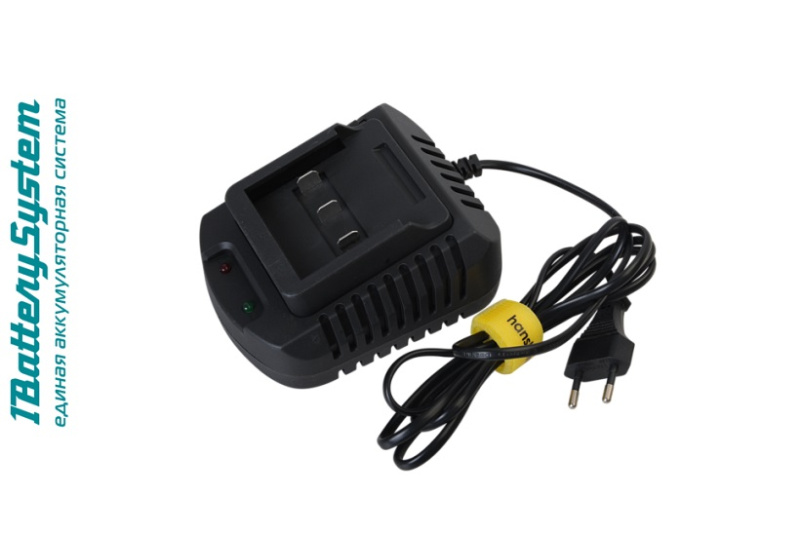 Зарядное устройство18В, 1BatterySystem, 2.3A, блистер Hanskonner HBC2002