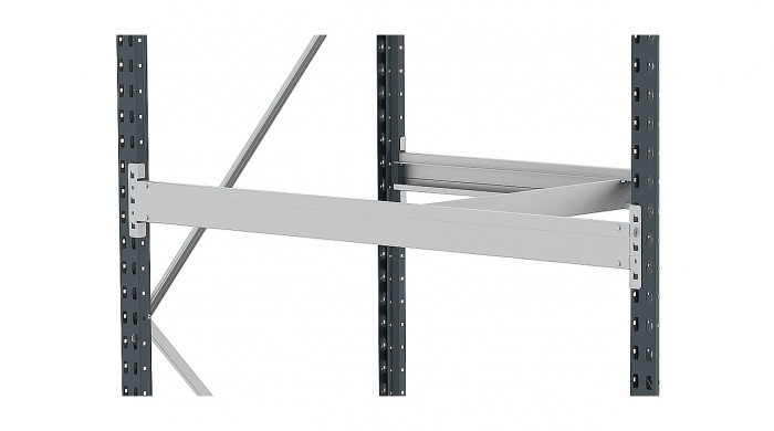 Комплект из 2х силовых балок для яруса стеллажа "Титан" 1500мм, оцинкованных FERRUM 05.Т015(2)-G