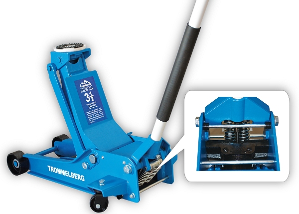 Домкрат подкатной гаражный XRD на 3.5 т XRD0335