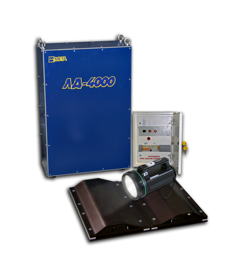 Люфт-детектор с нагрузкой на ось до 4 т (гидравлическй)  ЛД-4000