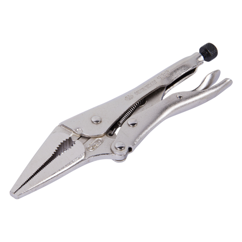 KINGTONY Зажим с фиксатором 221 мм, тонконосый  6315-09