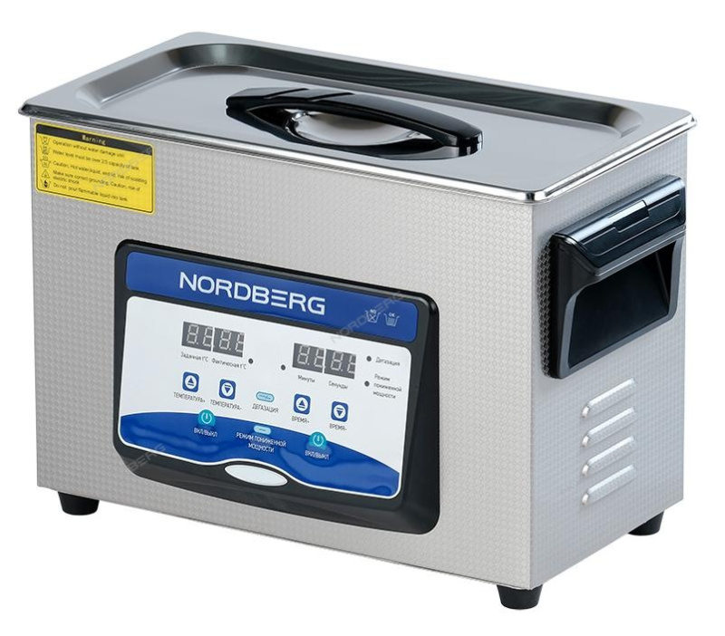 Ультразвуковая мойка с подогревом 4,5 л NORDBERG NU45D