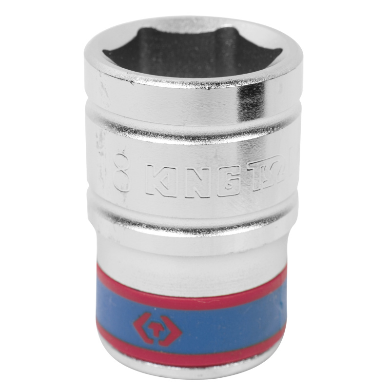 KINGTONY Головка торцевая стандартная 6 гр., 18мм, 1/2"  433518М