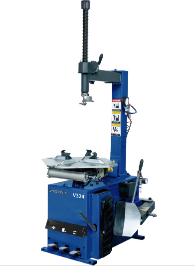 Станок шиномонтажный ROSSVIK V-324, до 24", 380 В, п/автомат, синий