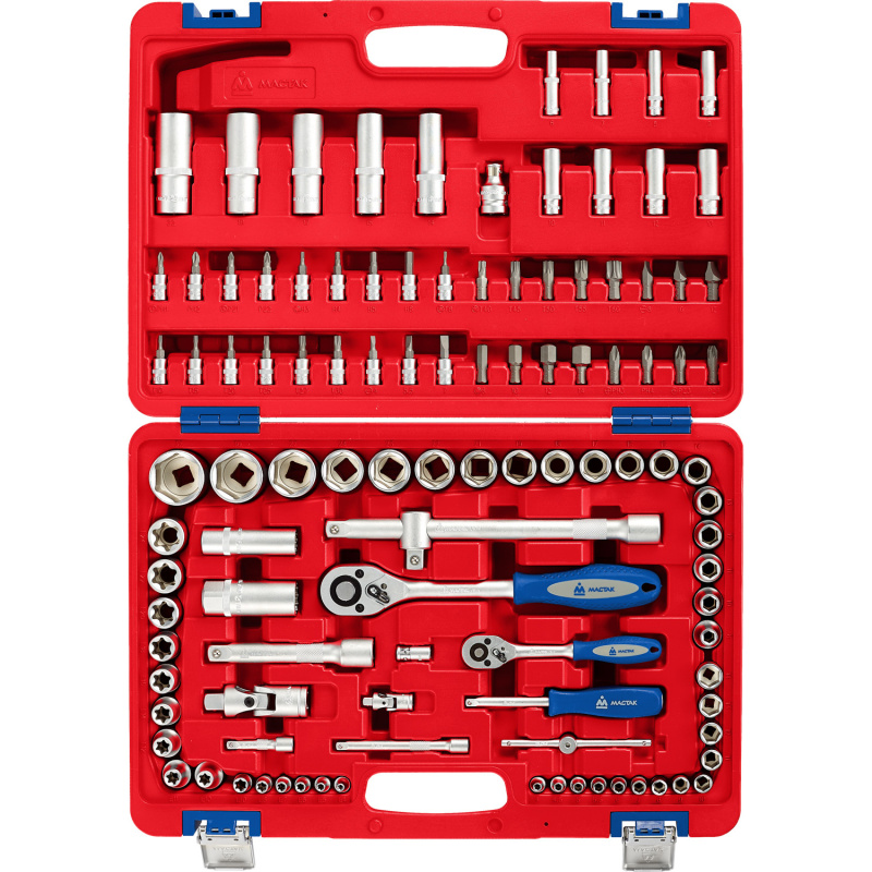 МАСТАК Набор инструментов универсальный, 108 предмета  01-108C
