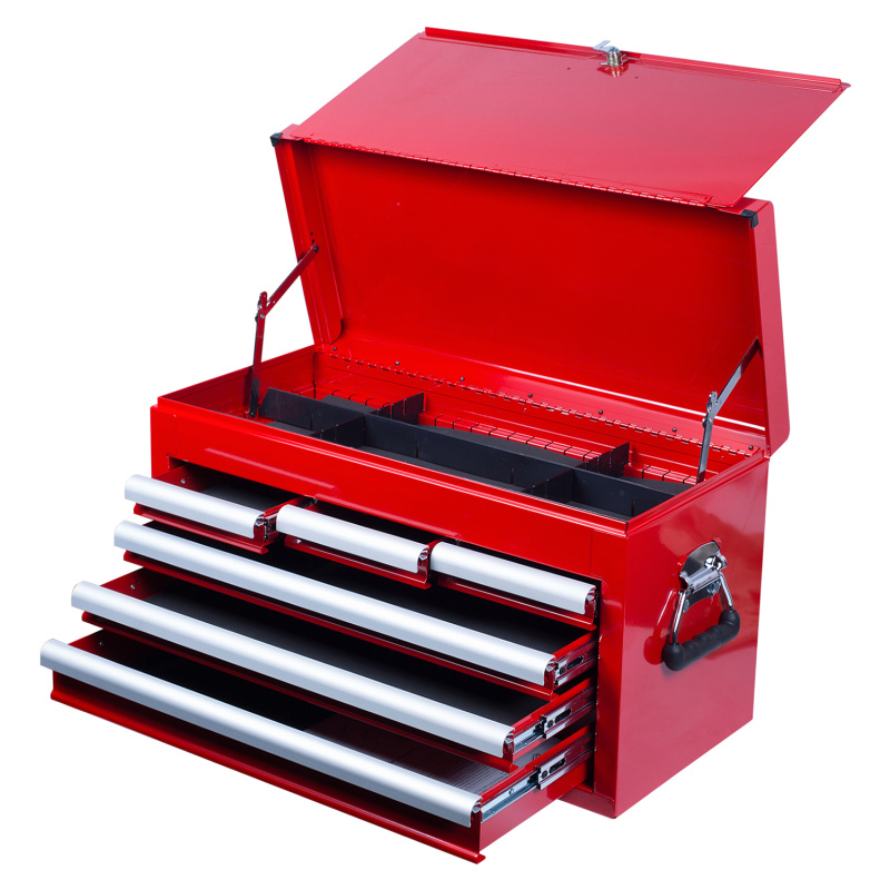 KING TONY Ящик инструментальный, 6 ящиков и отсек, красный 87411-6B