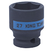 KINGTONY Головка торцевая ударная 6 гр. 27 мм 1/2"  453527M