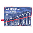 KINGTONY Набор торцевых L-образных ключей, 8-24 мм, 12 предметов 1812MR