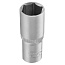 TOLSEN Головка торцевая глубокая шестигранная 1/2", 27 мм